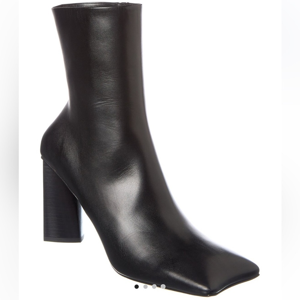 Balenciaga moon bootie boot black leather 38 - Picture 2 of 11